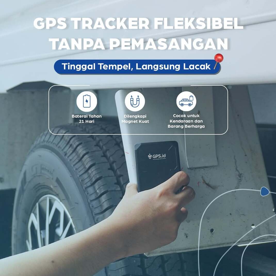 GPS M20 by GPS.id – Solusi Pelacakan Fleksibel Tanpa Ribet Pemasangan!