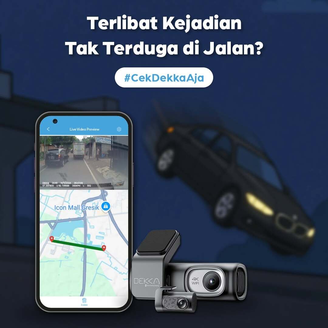 Dashcam DEKKA: Saksi Diam Setiap Kejadian Tak Terduga di Jalan Raya