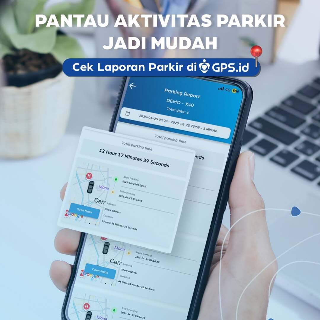 Pantau Aktivitas Parkir Jadi Mudah dengan Cek Laporan Parkir di GPS.id