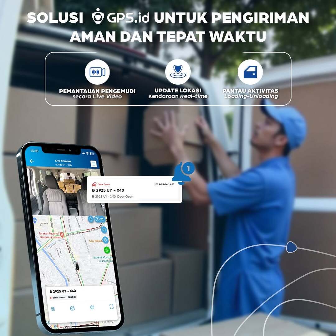 GPS.id Hadirkan Solusi Pengiriman Aman dan Tepat Waktu dengan Pemantauan Real-Time Cammy X40