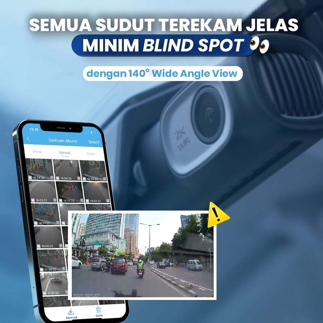 Minim Blind Spot dengan 140° Wide Angle View: Keunggulan Kamera Dekka 20 untuk Pengawasan Maksimal