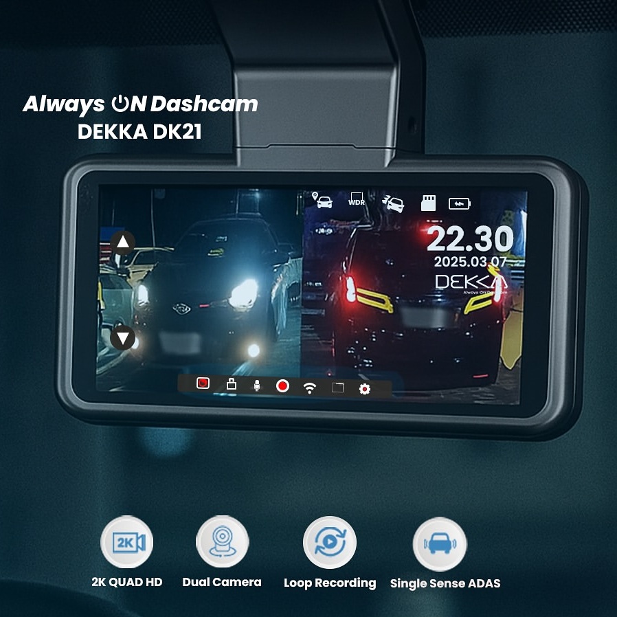 Eksklusif di GIIAS! DEKKA DK21 Resmi Diluncurkan: Dashcam Canggih dengan Resolusi 2K dan Fitur Keamanan Modern