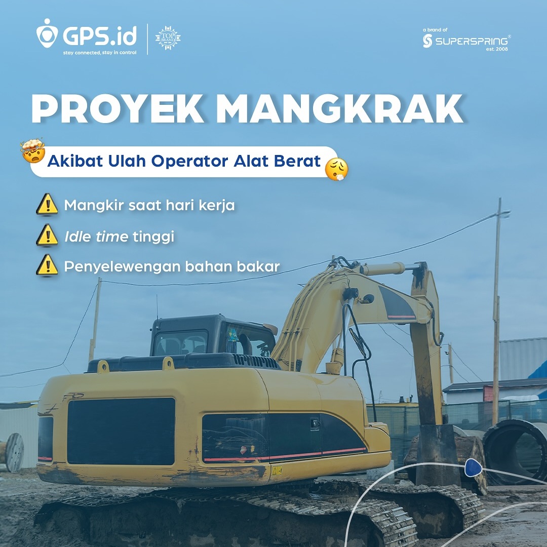 Cegah Proyek Mangkrak dengan Monitoring Real-Time GPS.id Dualive