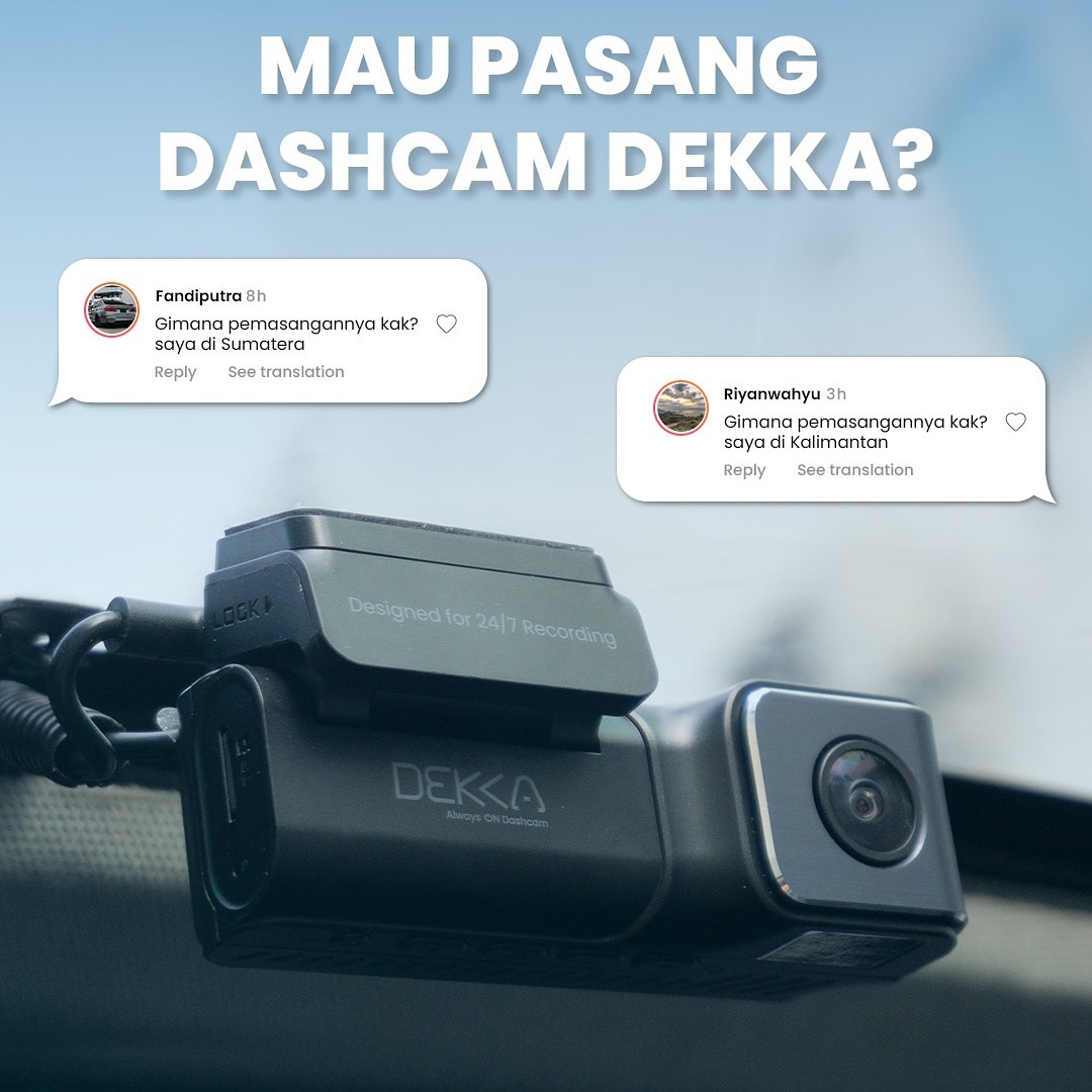 200+ Teknisi Handal DEKKA Siap Pasang Dashcam di 53+ Kota, Nikmati Kemudahan Pemasangan di Mana Pun Anda Berada