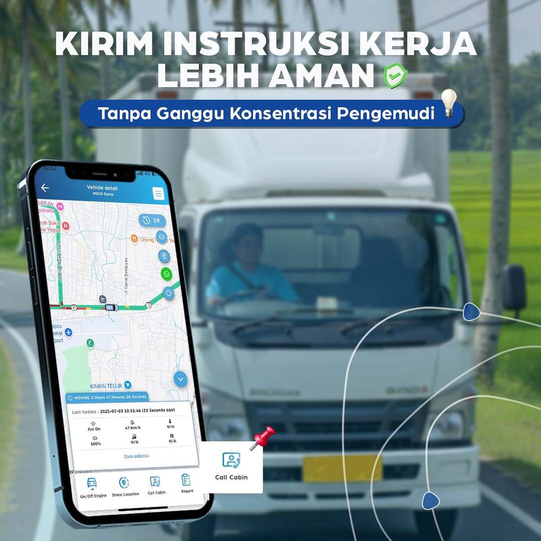 Kirim Instruksi Kerja Lebih Aman dengan Fitur Komunikasi 2 Arah GPS.id