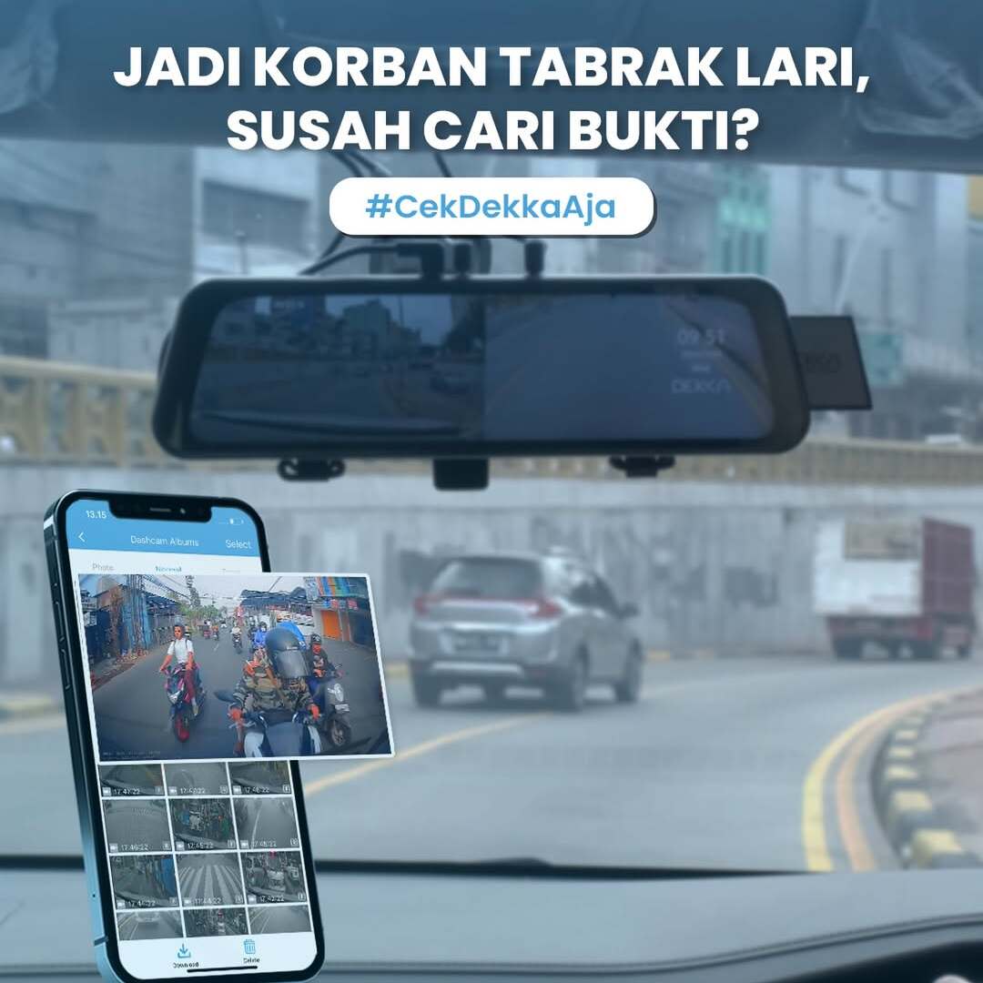 Dashcam DEKKA: Solusi Cerdas Mengungkap Kasus Tabrak Lari dengan Bukti Otomatis dan Akurat