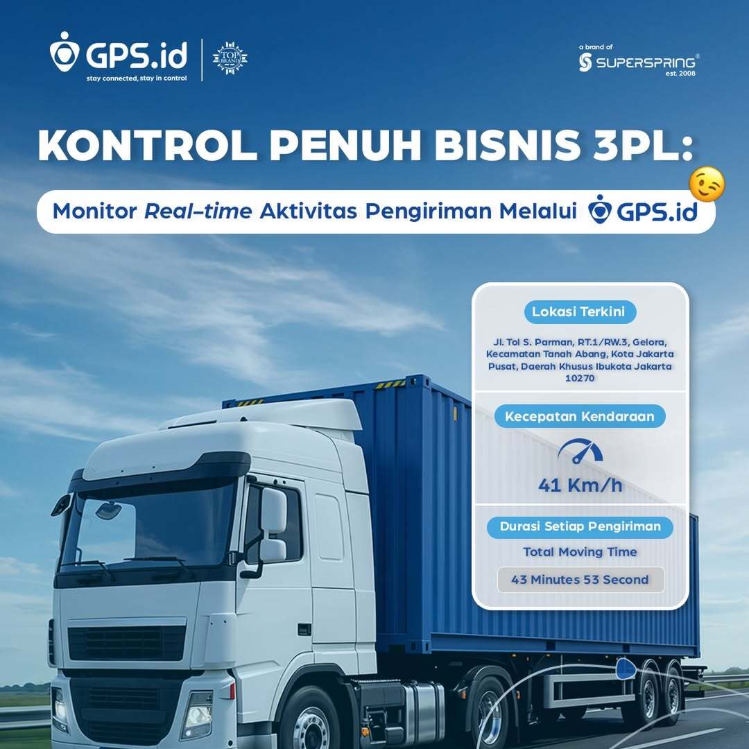 Kontrol Penuh Bisnis 3PL dengan GPS.id: Monitoring Real-Time Aktivitas Pengiriman Tanpa Batas